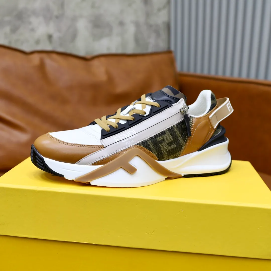 Men's men's shoes 290🔥Brand: FENDI Size: 38-44 (45, 46 customized) Grade: Original quality High version Material: Imported cowhide ➕ High-quality and comfortable lining Original lightweight non-slip outsole Style category: Travel Fashion casual shoes Versatile trend